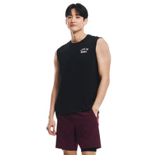 Load image into Gallery viewer, Barrel Men Essetial Loose Fit Rash Tank-BLACK - Rashguards | BARREL HK