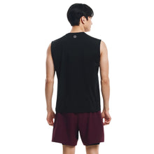 Load image into Gallery viewer, Barrel Men Essetial Loose Fit Rash Tank-BLACK - Rashguards | BARREL HK