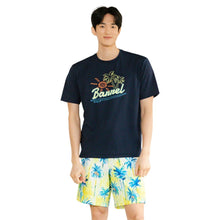 Load image into Gallery viewer, Barrel Men Sunny Surf LooseFit S/S Rashguard-NAVY - Rashguards | BARREL HK