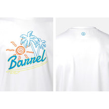 Load image into Gallery viewer, Barrel Men Sunny Surf LooseFit S/S Rashguard-WHITE - Rashguards | BARREL HK