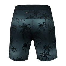 Load image into Gallery viewer, Barrel Men Sunset Palm Tree Board Shorts-BLACK - Boardshorts | BARREL HK