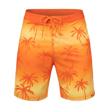 Load image into Gallery viewer, Barrel Men Sunset Palm Tree Board Shorts-ORANGE - Barrel / Orange / S (090) - Boardshorts | BARREL HK