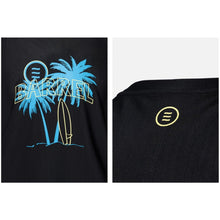 Load image into Gallery viewer, Barrel Men Tropical Loose Fit Tank-BLACK - Rashguards | BARREL HK