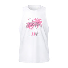 Load image into Gallery viewer, Barrel Men Tropical Loose Fit Tank-WHITE - Barrel / White / M (95) - Rashguards | BARREL HK