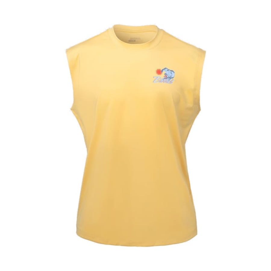 Rashguards: Barrel Men Tropical Sleeveless Rashguard-MANGO - Barrel / Mango / M (95) / 2025, BARREL, BARREL HK, BRIV25HKOP02, Clothing