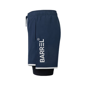 Barrel Men Vibe 4’ Leggings Shorts - BLUE - Boardshorts | BARREL HK