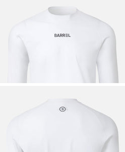 Barrel Mens Essential RelaxFit Rashguard-WHITE - Rashguards | BARREL HK