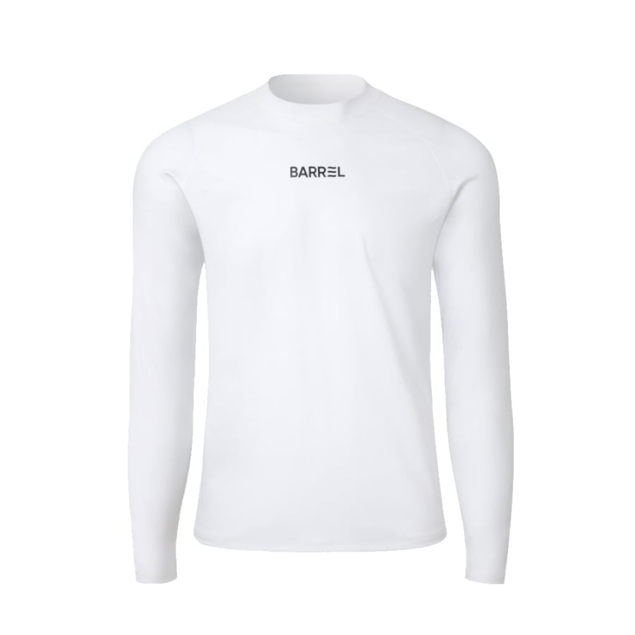 Barrel Mens Essential RelaxFit Rashguard-WHITE – Barrel Hong Kong