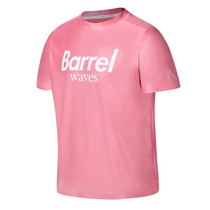 Barrel Mens Peak Short Sleeve Rashguard-ROSE PINK - Rashguards | BARREL HK