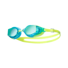 Load image into Gallery viewer, Barrel Prism Mirror Swim Goggles - AQUA/YELLOW - Barrel / Aqua/Yellow / OSFA - Swim Goggles | BARREL HK