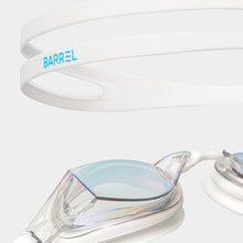 Load image into Gallery viewer, Barrel Prism Mirror Swim Goggles - AURORA/WHITE - Barrel / Aurora/White / OSFA - Swim Goggles | BARREL HK