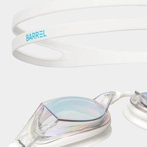 Barrel Prism Mirror Swim Goggles - AURORA/WHITE - Barrel / Aurora/White / OSFA - Swim Goggles | BARREL HK