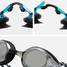 Load image into Gallery viewer, Barrel Racing Mirror Swim Goggles - BLACK/BLACK - Barrel / Black/Black / OSFA - Swim Goggles | BARREL HK
