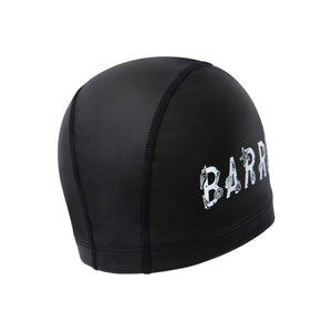 Swim Caps: Barrel Shell Logo Silitex Swim Cap-BLACK - Barrel / Black / ON / 2025, Accessories, BARREL, BARREL HK, Black | B5SUASC026BLKON