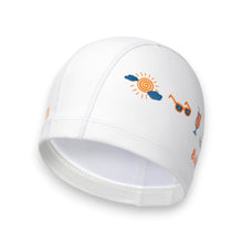 Load image into Gallery viewer, Barrel Siesta Silicone Coating Swim Cap-WHITE - Barrel / White / ON - Swim Caps | BARREL HK