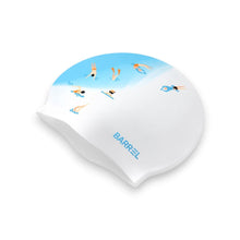 Load image into Gallery viewer, Barrel Snorkeling Points Silicone Swim Cap-BLUE - Barrel / Blue / ON - Swim Caps | BARREL HK