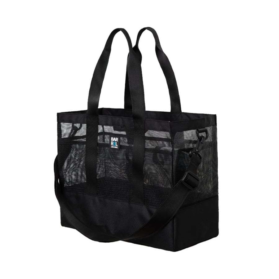 Barrel Square Totebag BLACK