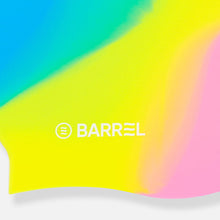 Load image into Gallery viewer, Barrel Sunrise Silicone Swim Cap - PINK - Barrel / Pink / ON - Swim Caps | BARREL HK