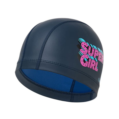 Swim Caps: Barrel Super Girl Silitex Swim Cap-NAVY - Barrel / Navy / ON / 2025, Accessories, BARREL, BARREL HK, BRIV25HKOP03
