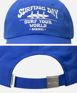 Barrel Surfer Nylon Ball Cap-BLUE - Barrel / Blue / ON - Surf Buckets | BARREL HK