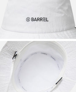 Barrel Swell Solid Bucket Hat-WHITE - Surf Buckets | BARREL HK