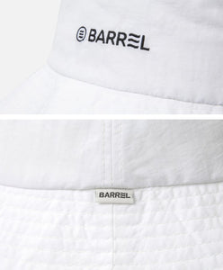 Barrel Swell Solid Bucket Hat-WHITE - Surf Buckets | BARREL HK