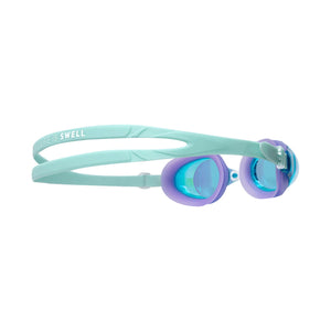 Barrel Training Mirror Swim Goggles - AQUA/MINT - Barrel / Aqua/Yellow / OSFA - Swim Goggles | BARREL HK