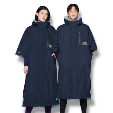 Swim Parka: Barrel Unisex All-Round Surfer Coat-NAVY - BARREL, BARREL HK, Black, Clothing, Fashion