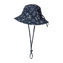 Load image into Gallery viewer, Barrel Unisex Carpi Wide Beach Hat-NAVY - Barrel / Navy / ON - Surf Buckets | BARREL HK