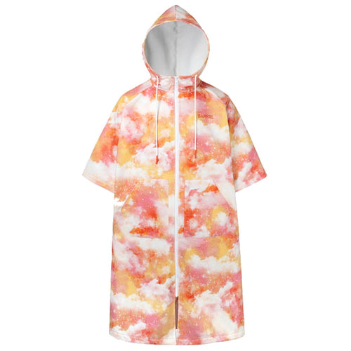 Barrel Unisex Cloud Zip-Up Poncho Towel-ORANGE - Barrel / Orange / M - Poncho Towels | BARREL HK