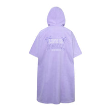Load image into Gallery viewer, Towels &amp; Ponchos: Barrel Unisex Essential Zip-Up Poncho Towel-PURPLE - Accessories, BARREL, BARREL HK, BRIV24HKOPT02, Diving