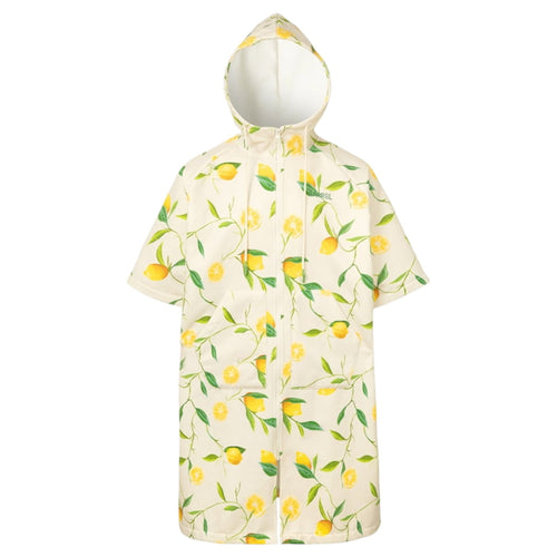 Towels & Ponchos: Barrel Unisex Lemon Zipup Poncho Towel-YELLOW- - Barrel / Yellow / M / 2025, Accessories, BARREL, BARREL HK, Yellow