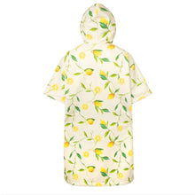 Load image into Gallery viewer, Barrel Unisex Lemon Zipup Poncho Towel-YELLOW - Towels &amp; Ponchos | BARREL HK