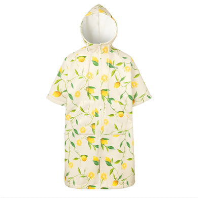 Barrel Unisex Lemon Zipup Poncho Towel-YELLOW - Barrel / Yellow / M - Towels & Ponchos | BARREL HK