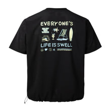 Load image into Gallery viewer, Barrel Unisex Over Fit Artwork Mesh S/S Tee-BLACK - Rashguards | BARREL HK