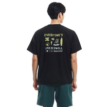 Load image into Gallery viewer, Barrel Unisex Over Fit Artwork Mesh S/S Tee-BLACK - Rashguards | BARREL HK