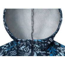 Load image into Gallery viewer, Barrel Unisex Palm Tree ZipUp Poncho Towel-NAVY - Poncho Towels | BARREL HK