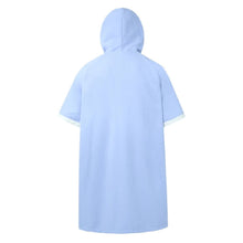 Load image into Gallery viewer, Towels &amp; Ponchos: Barrel Unisex Solid Zipup Poncho Towel-AQUA - 2025, Accessories, Aqua, BARREL, BARREL HK