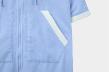 Load image into Gallery viewer, Barrel Unisex Solid Zipup Poncho Towel-AQUA - Towels &amp; Ponchos | BARREL HK