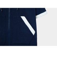 Load image into Gallery viewer, Towels &amp; Ponchos: Barrel Unisex Solid Zipup Poncho Towel-NAVY - 2025, Accessories, BARREL, BARREL HK, BRIV25HKOP03