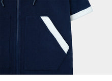 Load image into Gallery viewer, Barrel Unisex Solid Zipup Poncho Towel-NAVY - Towels &amp; Ponchos | BARREL HK