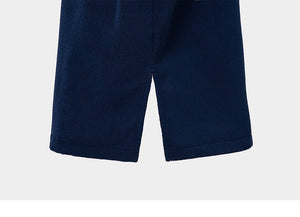 Barrel Unisex Solid Zipup Poncho Towel-NAVY - Towels & Ponchos | BARREL HK