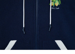 Barrel Unisex Solid Zipup Poncho Towel-NAVY - Towels & Ponchos | BARREL HK