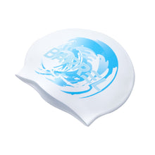 Load image into Gallery viewer, Barrel Wave Silicone Swim Cap - WHITE - Barrel / White / ON - Swim Caps | BARREL HK