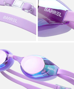 Barrel Wide Mirror Swim Goggle-VIOLET/VIOLET - Barrel / Violet/Violet / OSFA - Swim Goggles | BARREL HK