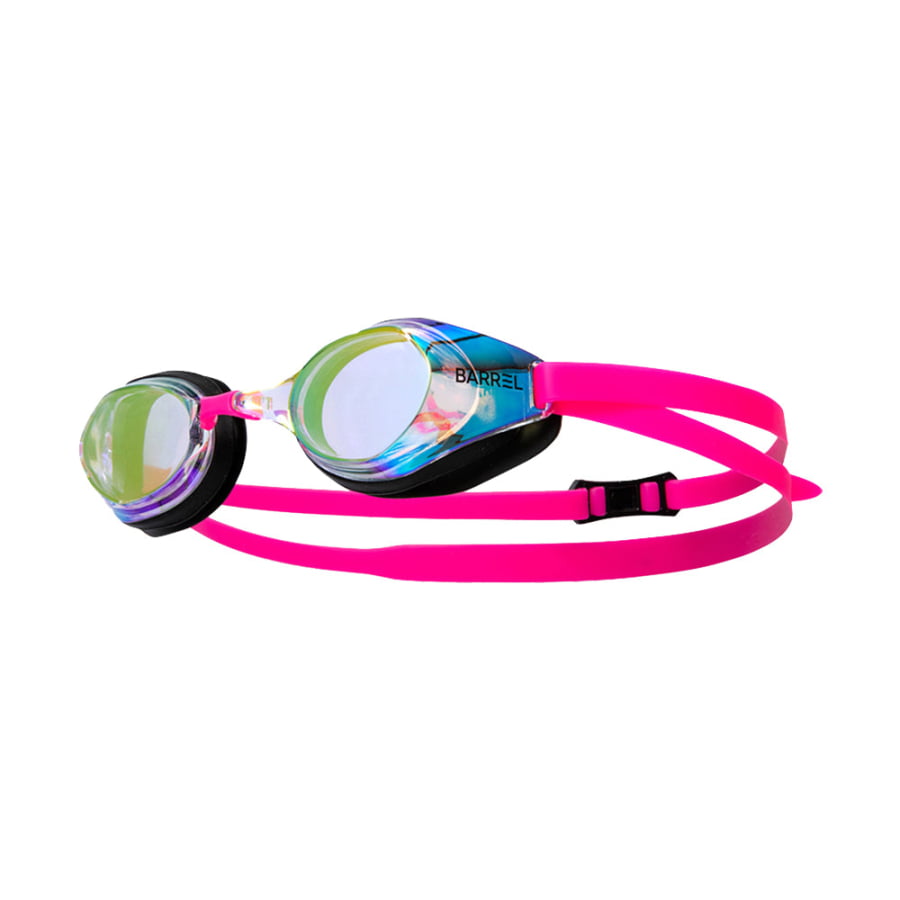 Barrel Wide Mirror Swim Goggles - AURORA/PINK - Barrel / Aurora/Pink / OSFA - Swim Goggles | BARREL HK