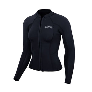 Tops: Barrel Women Active 2mm Neoprene Jacket-BLACK - Barrel / Black / S (085) / BARREL, BARREL HK, Black, BRIV24HKOPT03, Fashion