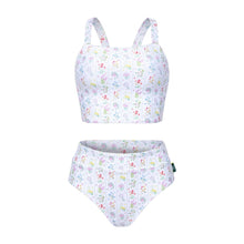 Load image into Gallery viewer, Barrel Women Botanical Tankini-WHITE - Barrel / White / S (085) - Swimsuits | BARREL HK