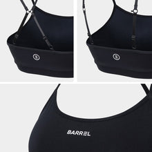 Load image into Gallery viewer, Barrel Women Essential Active Bra Top-BLACK - Water/Sports Bras | BARREL HK