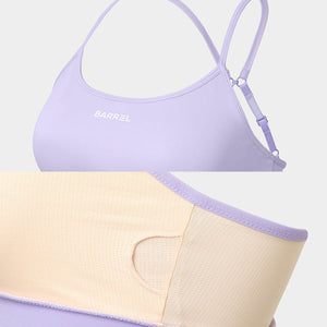 Barrel Women Essential Active Bra Top-LAVENDER - Water/Sports Bras | BARREL HK